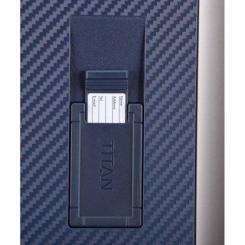 Чемодан Titan Compax Navy S USB Фото 7