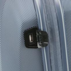 Чемодан Titan Xenon 19 Bluestone S USB Фото 7