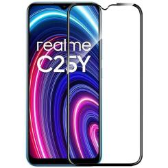 Стекло защитное PowerPlant Full screen Realme C25Y Фото