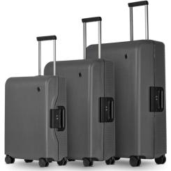 Чемодан Echolac Fusion Dark Grey S Фото 7