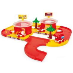 Игровой набор Wader Play Tracks City - набір пожежна Фото 1