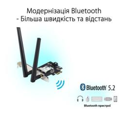 Сетевая карта Wi-Fi ASUS PCE-AXE5400 Фото 1