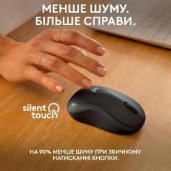 Мышка Logitech M240 Silent Bluetooth Graphite Фото 3