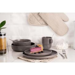 Тарелка Ardesto Trento Dessert 20,5 см Grey Фото 1