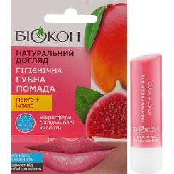 Гигиеническая помада Біокон Манго + Инжир 4.6 г Фото