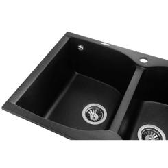 Мойка кухонная GRANADO CORDOBA black shine Фото 4