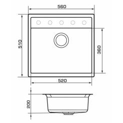 Мойка кухонная GRANADO LERIDA white Фото 2