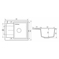 Мойка кухонная GRANADO MADRID gris Фото 7