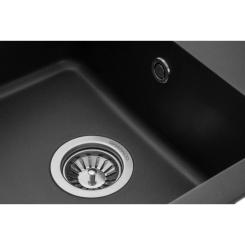 Мойка кухонная GRANADO SALAMANKA black shine Фото 4