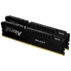 Модуль памяти для компьютера Kingston Fury (ex.HyperX) DDR5 16GB (2x8GB) 5600 MHz Beast Фото