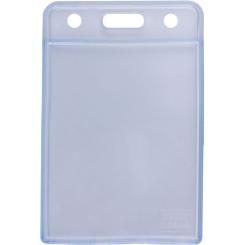 Бейдж Optima вертикальный PVC, 74х105 мм Фото