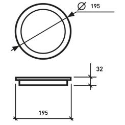 Светильник Eurolamp 16W 4000K Фото 2
