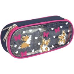 Пенал Cool For School 1 отделение Синий Фото