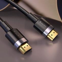 Кабель мультимедийный Baseus HDMI M to HDMI M 1.0m V2.0 Фото 2