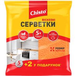 Салфетки для уборки Chisto Віскозні 5+2 шт. Фото