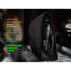 Тактическая ручка Fenix T6 з ліхтариком Black Фото 11