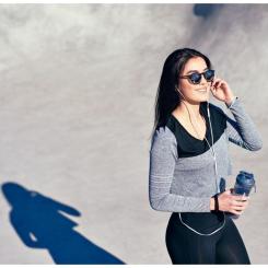Шейкер спортивный SmartShake Slim 500ml Gray Фото 8