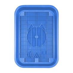 Туалет для кошек Super Cat Открытый 35х25х5 см Цвет в ассортименте Фото 2