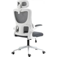 Офисное кресло GT Racer X-5728 White/Gray Фото 5