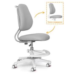 Детское кресло ErgoKids Mio Ergo Lite Grey Фото 1