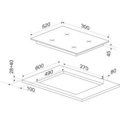 Варочная поверхность Hansa BHKW310300 Фото 5