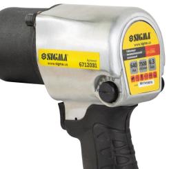 Гайковерт Sigma 1/2" с набором насадок, кейс Фото 5