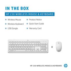 Комплект HP 230 Wireless UA White Фото 4