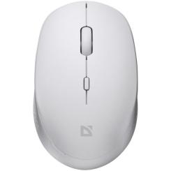 Мышка Defender Auris MB-027 Silent Wireless White Фото 3