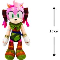 Мягкая игрушка Sonic Prime на клипсе – Эми 15 см Фото 1