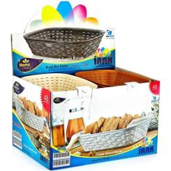 Хлебница Irak Plastik 2,5 л під ротанг бежева Фото 2