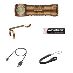 Фонарь Mactronic Sirius H12 1200 Lm USB Rechargeable Фото 2