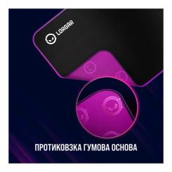 Коврик для мышки Lorgar Main 315 Black/Purple Фото 6