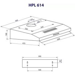 Вытяжка кухонная Minola HPL 614 WH Фото 10