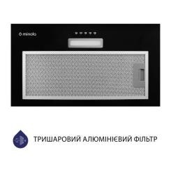 Вытяжка кухонная Minola HBI 5025 BL LED Фото 2
