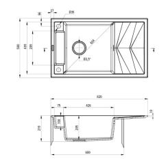 Мойка кухонная Deante Magnetic Фото 1