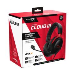 Наушники HyperX Cloud III Black-Red Фото 8