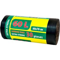 Пакеты для мусора Grey Pack 60 л 30 шт. Фото