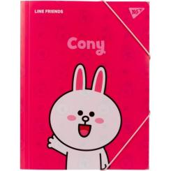 Папка на резинках Yes A4 Line Friends Cony Фото