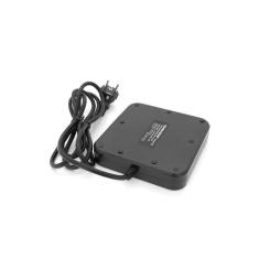 Сетевой фильтр питания Voltronic TВ-Т90, 4роз, 3*USB Black Фото 2