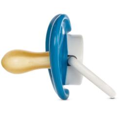 Пустышка Baboo латексная, голубая, Marine, 6+ мес Фото 1