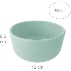 Тарелка детская MinikOiOi Bowl - River Green Фото 1