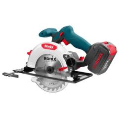Дисковая пила Ronix циркулярная 20Вт, 165мм, 4Ah x 2 Фото 1