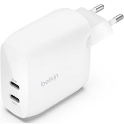 Зарядное устройство Belkin 30W 2хUSB-С PD PPS white Фото