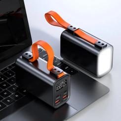 Батарея универсальная Atria 60000mAh, 100W, PD2.0, QC Фото 4