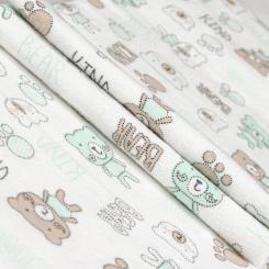 Детский постельный набор Home Line Тедди (кофейно-ментоловый) Фото 1