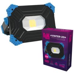 Прожектор ELM Vinter -20W 6500K IP54 з акумулятором Фото