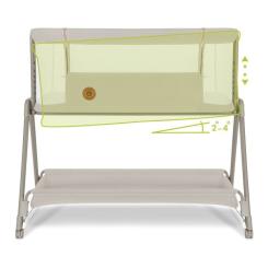 Кроватка Lionelo приставная Luna Beige Sand Фото 5