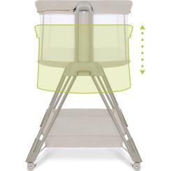 Кроватка Lionelo приставная Luna Beige Sand Фото 6