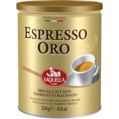 Кофе SAQUELLA Espresso ORO молотый 250 г Фото