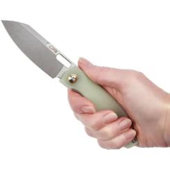 Нож CJRB Ekko Natural Green Фото 4